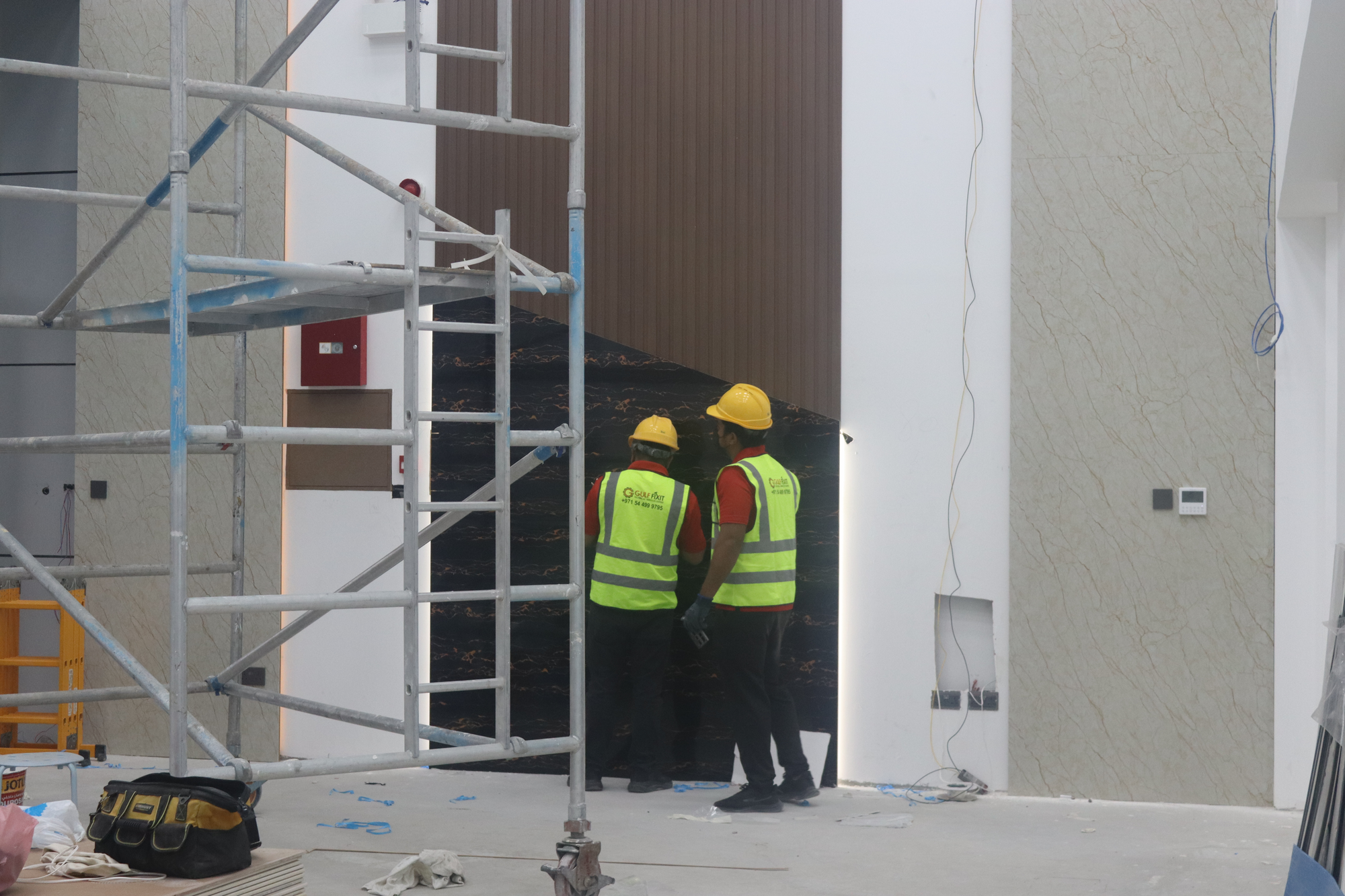 Gulf Fixit maintenance and fit-out work in Dubai
